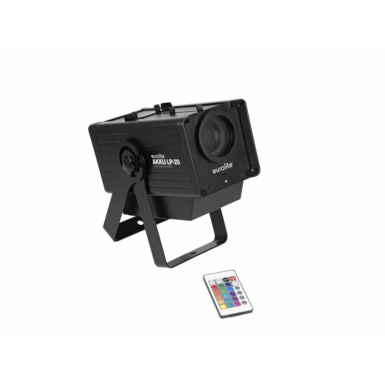 EUROLITE AKKU LP-20 Gobo Projector QuickDMX