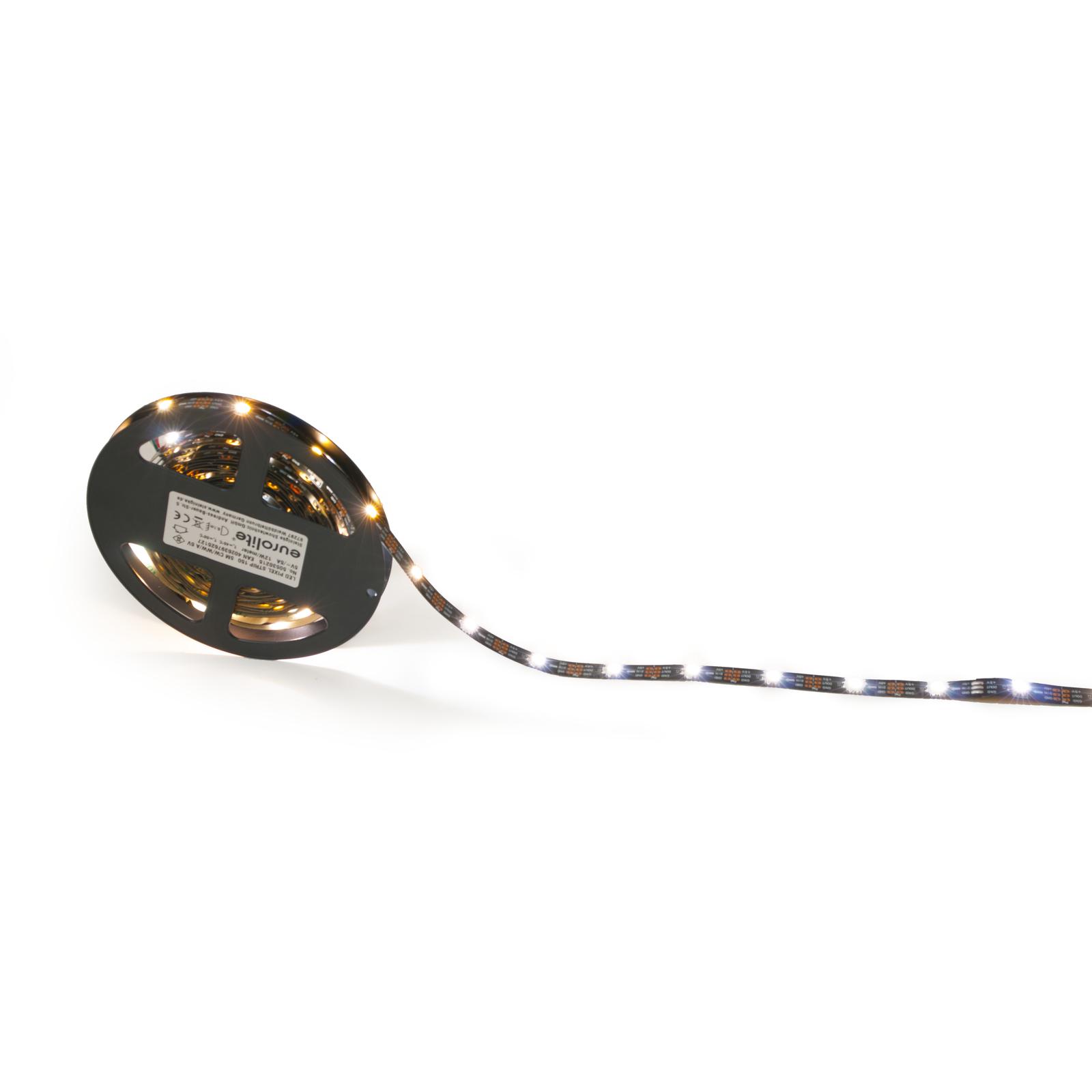 EUROLITE LED Pixel Strip 150 5m RGBWW 5V