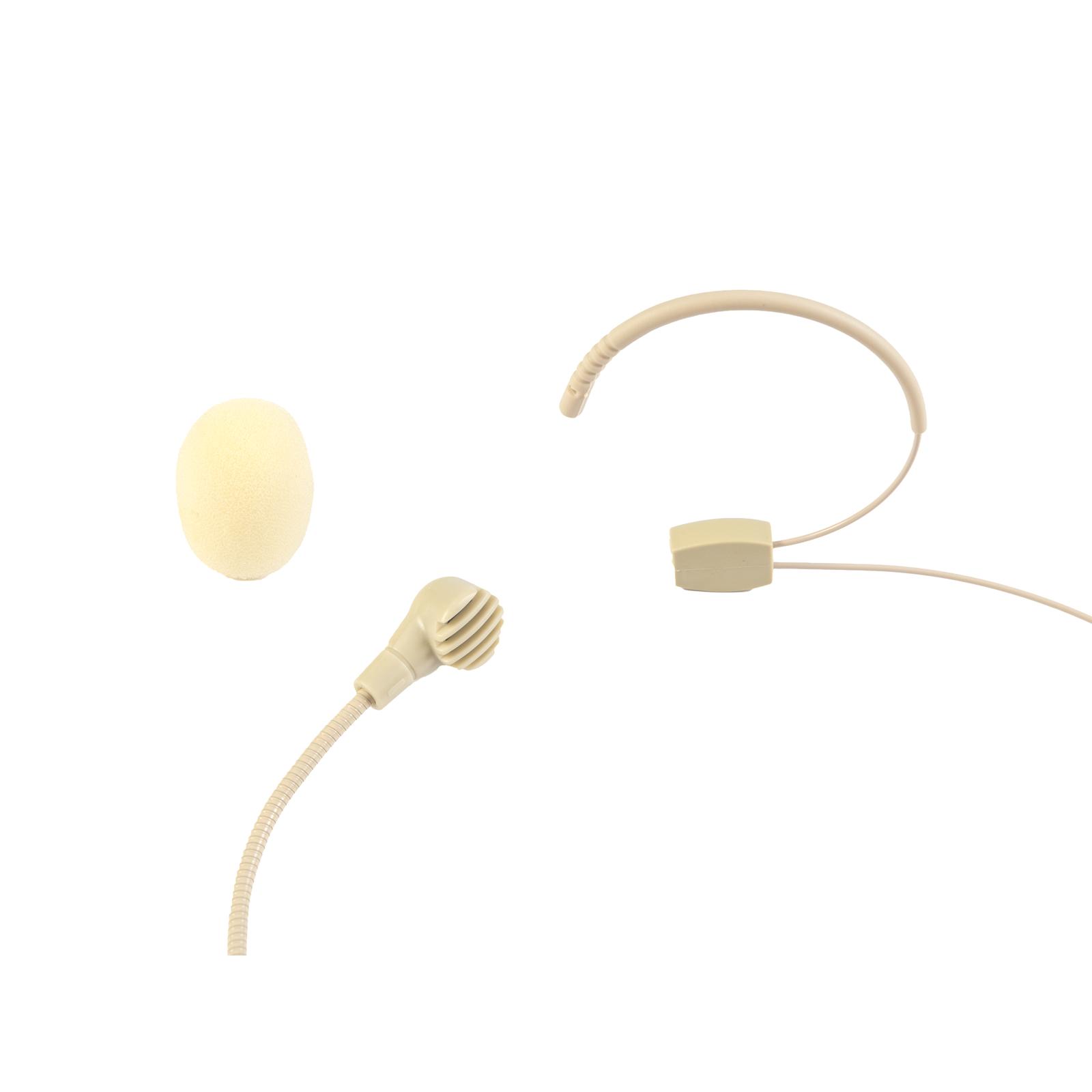 OMNITRONIC UHF-300 Headset Microphone skin-colored