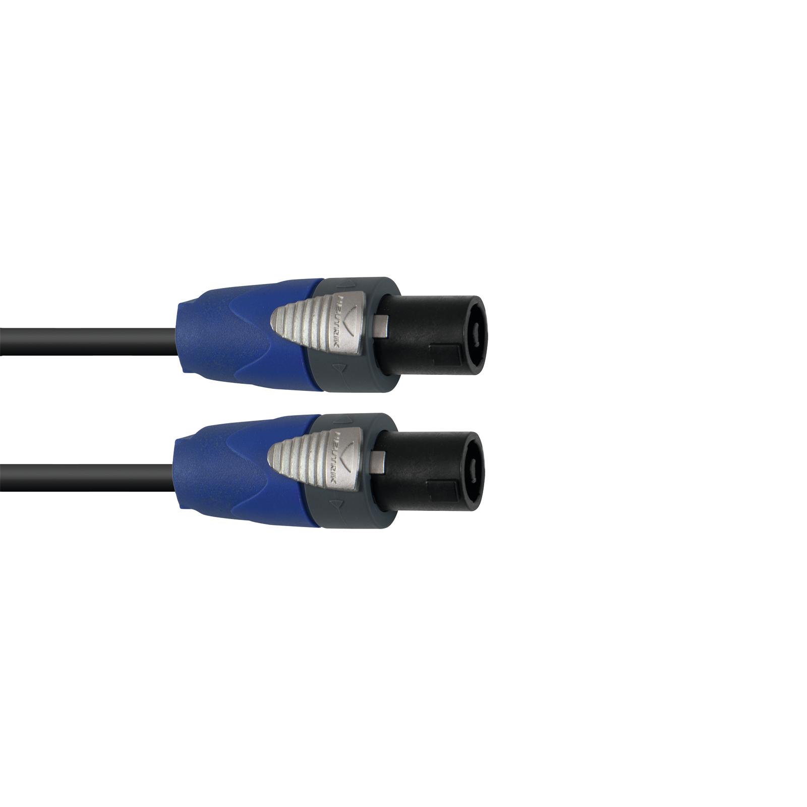 PSSO LS-1550 Speaker cable Speakon 2x1.5 5m bk