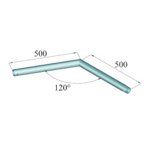 ALUTRUSS SINGLELOCK SPAC-S22 QUICK-LOCK Corner 120° bk