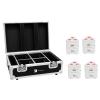 EUROLITE Set 4x AKKU TL-3 TCL white + Case with charging function