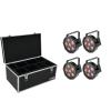 EUROLITE Set 4x LED SLS-6 TCL Spot + Case TDV-1