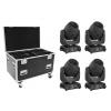 EUROLITE Set 4x LED TMH-X12 + EU Case