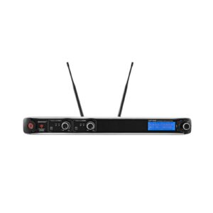 OMNITRONIC UHF-302 2-Channel Wireless Mic System 823-832/863-865MHz