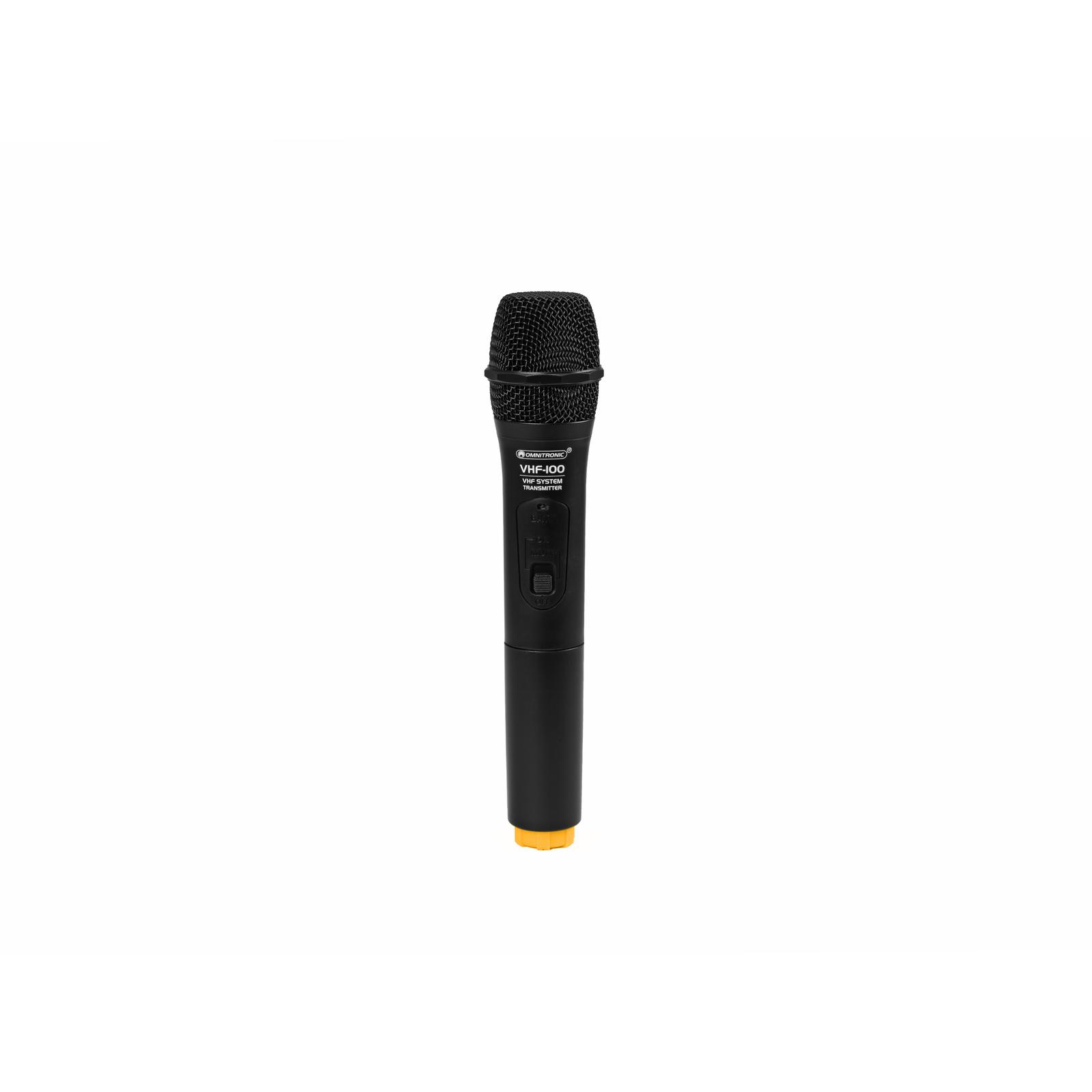 OMNITRONIC VHF-100 Handheld Microphone 212.35MHz