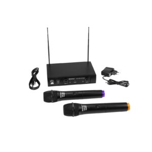 OMNITRONIC VHF-102 Wireless Mic System 212.35/200.10MHz