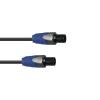 PSSO LS-15100 Speaker cable Speakon 2x1.5 10m bk