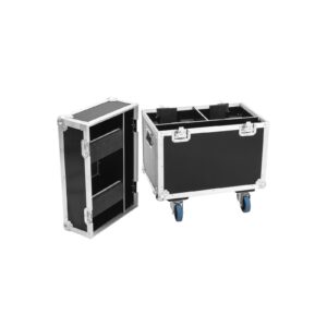 ROADINGER Flightcase 2x LED TMH-75