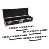 EUROLITE Set 4x LED STP-10 Sunbar 3200K 10x5W Light Bar + Case