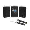 OMNITRONIC Set COMBO-160BT active PA system + UWM-2HH USB Wireless mic set