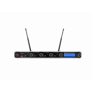 OMNITRONIC UHF-304 4-Channel Wireless Mic System 823-832/863-865MHz