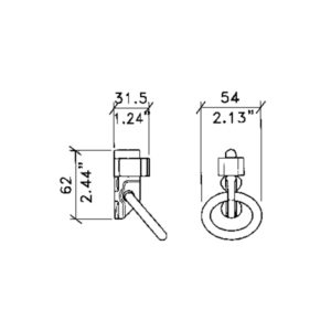 Double Stud Flying Point