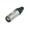 Ethercon CAT6A Cable connector Alloggiamento in nichel