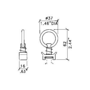 Single Point Flying Stud