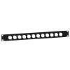 Adam Hall 19" Parts 872213 - Pannello rack a U 19” 1 U, per 12 prese