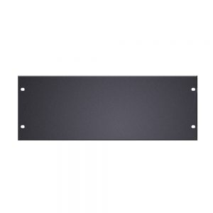 Adam Hall 19" Parts 87224 STL - Pannello rack a U 19” 4 U, acciaio