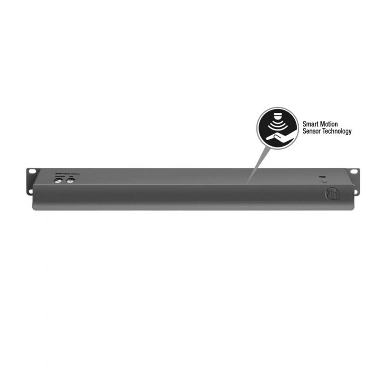 Adam Hall 19" Parts 87451 SMART - Lampada a LED con sensore di movimento per rack da 19" 1 U bianca