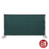 Adam Hall Accessories 0159 X BAU 4 - Garza per telone di recinzione tipo 800 1,76 x 3,41 m con occhiello, colore verde