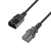 Adam Hall Cables 8101 KE 0200 - Power Extension Cable C14 - C13 2 m