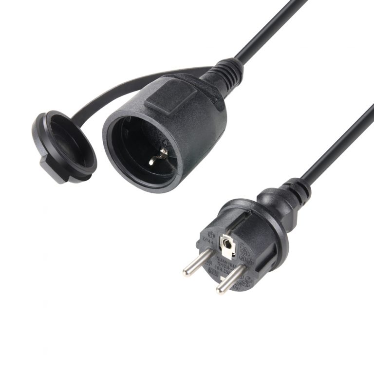 Adam Hall Cables 8101 KF 0300 - Prolunga CEE 7/7 IP44 - CEE 7 IP44 3 m