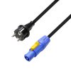 Adam Hall Cables 8101 PCON 0150 - Power Cord CEE 7/7 - Powercon 1,5  mm² 1,5 m