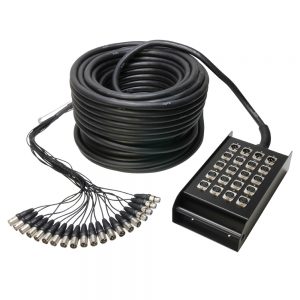 Adam Hall Cables K 20 C 50 - Cavo multipolare con stage box 16/4 50 m