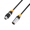 Adam Hall Cables K 4 DGH 0050 IP 65 - Cavo DMX AES/EBU da XLR maschio a 5 pin a XLR femmina IP65 0,5 m