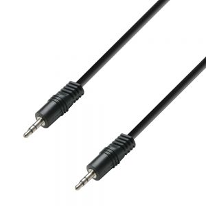 Adam Hall Cables K3 BWW 0060 - Jack stereo da 3,5 mm a jack stereo da 3,5 mm 0,6 m