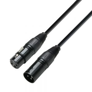 Adam Hall Cables K3 DMF 0050 - Cavo DMX XLR maschio a XLR femmina 0,5 m