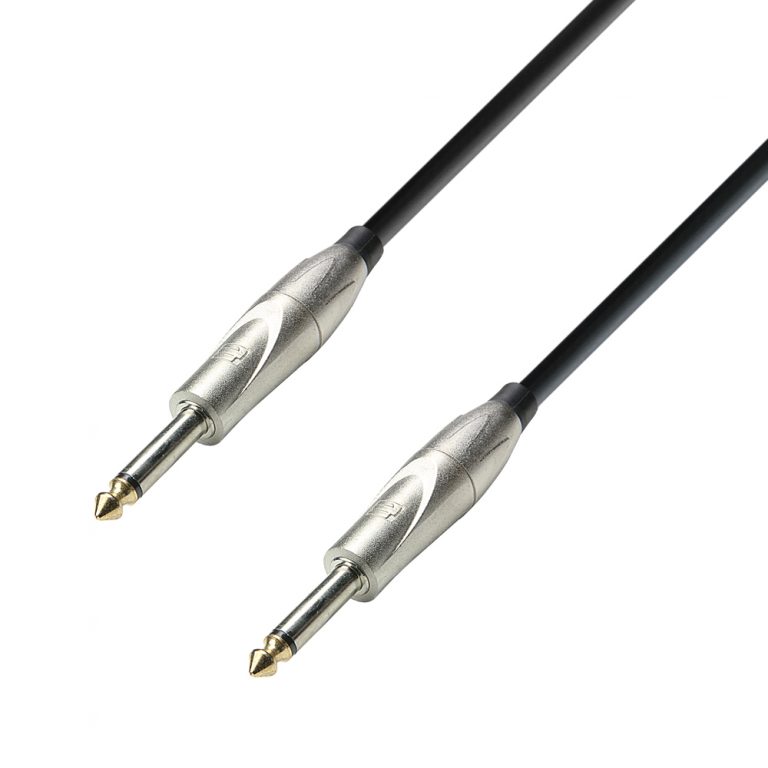 Adam Hall Cables K3 IPP 0900 - Cavo Strumenti Jack mono da 6,3 mm a Jack mono da 6,3 mm 9 m