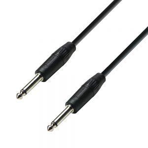 Adam Hall Cables K3 S215 PP 0150 - Cavo per altoparlanti 2 x 1,5 mm² jack mono da 6,3 mm a jack mono da 6,3 mm 1,5 m