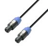 Adam Hall Cables K3 S215 SS 0200 - Cavo per altoparlanti 2 x 1,5 mm² Speakon connettore per altoparlanti standard a 4 poli a connettore per altoparlanti standard a 4 poli 2 m