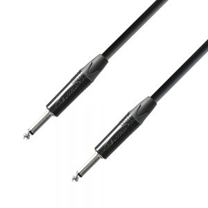 Adam Hall Cables K5 IPP 0300 - Cavo Strumenti Neutrik Jack mono da 6,3 mm a Jack mono da 6,3 mm 3 m