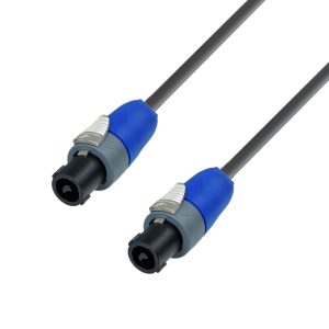 Adam Hall Cables K5 S215 SS 0050 - Cavo per altoparlanti 2 x 1,5 mm² Neutrik Speakon a 2 poli a Speakon a 2 poli 0,5 m