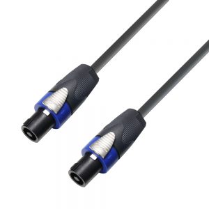 Adam Hall Cables K5 S240 NN 2000 - Cavo per altoparlanti 2 x 4 mm² Neutrik Speakon a 4 poli a Speakon a 4 poli 20 m