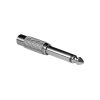 Adam Hall Connectors 7540 - Adattatore mono RCA femmina a Jack mono maschio da 6,3 mm