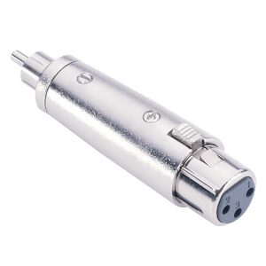 Adam Hall Connectors 7868 - Adattatore XLR femmina a RCA maschio