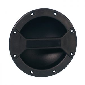 Adam Hall Hardware 34062 - Maniglia da Incasso in plastica nera