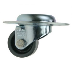 Adam Hall Hardware 37042 - Ruota Orientabile a Incasso con Ruota in plastica