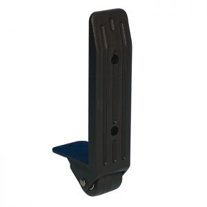 Adam Hall Hardware 3782 - Ruota Angolare da 40 mm a Montaggio Esterno in Alloggiamento in nylon