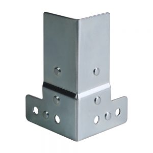 Adam Hall Hardware 40405 - Angolo a L 50 x 80 sagomato