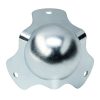 Adam Hall Hardware 4120-05 - Angolo sferico medio a tre fianchi con raggio interno da 5 mm