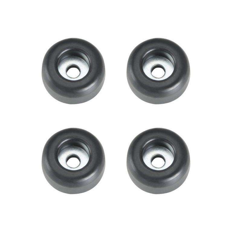 Adam Hall Hardware 4900 M4 AH - Bustina con set di 4 piedi in gomma 25 x 11 mm