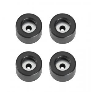 Adam Hall Hardware 4904 M4 AH - Bustina con set di 4 piedi in gomma 25 x 15 mm