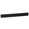 Adam Hall Hardware 49500 - Guida di Scorrimento in plastica nera