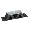 Adam Hall Hardware 87712 - Cuscinetto in gomma-metallo morbido per Telaio ammortizzato 87700 da 19" per Rack