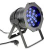 Cameo PAR 64 CAN TRI 3W BS - Proiettore PAR RGB a 18 LED tricolore da 3 W in alloggiamento nero