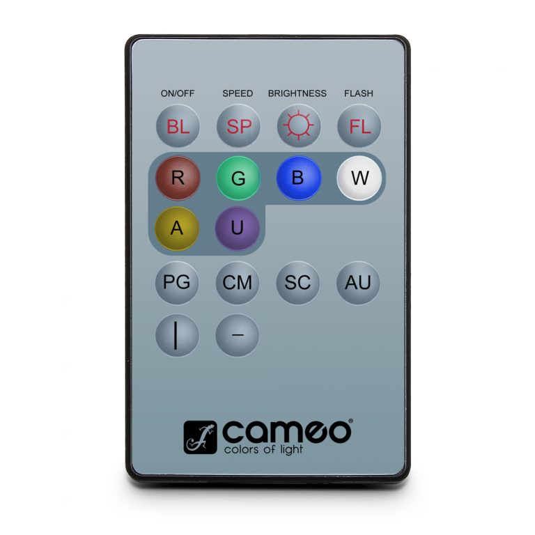 Cameo Q-SPOT 15 RGBW - Faro compatto con LED RGBW da 15 W, modello nero