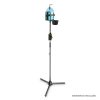 Gravity MS 43 DIS 01 B - Treppiede portadisinfettante regolabile in altezza con supporto universale nero